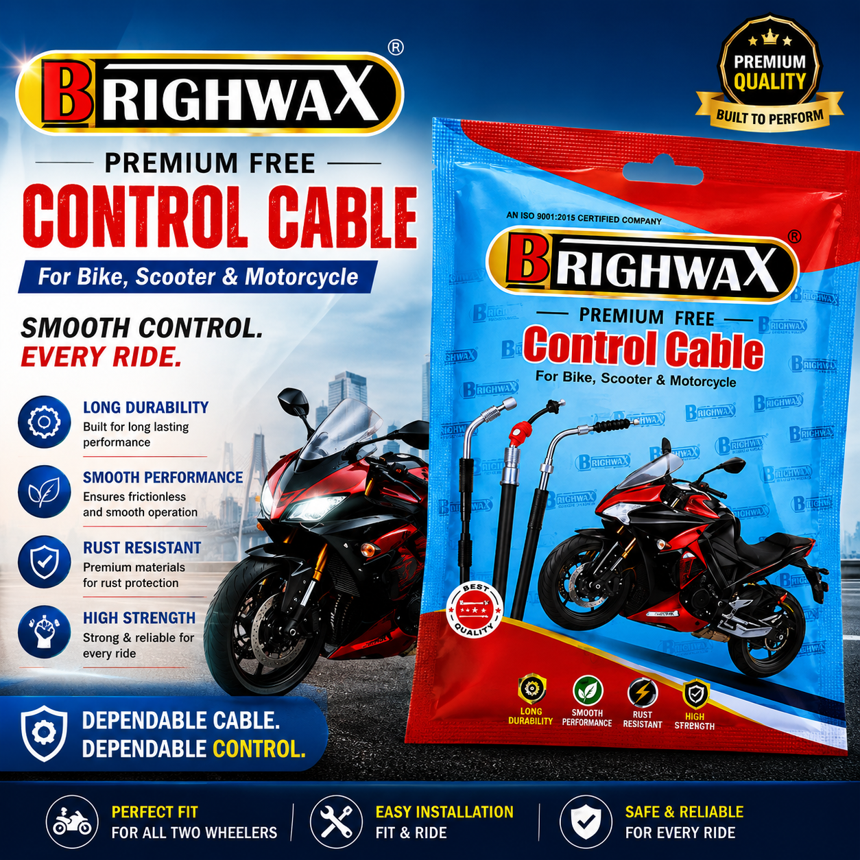 Brighwax Control Cable