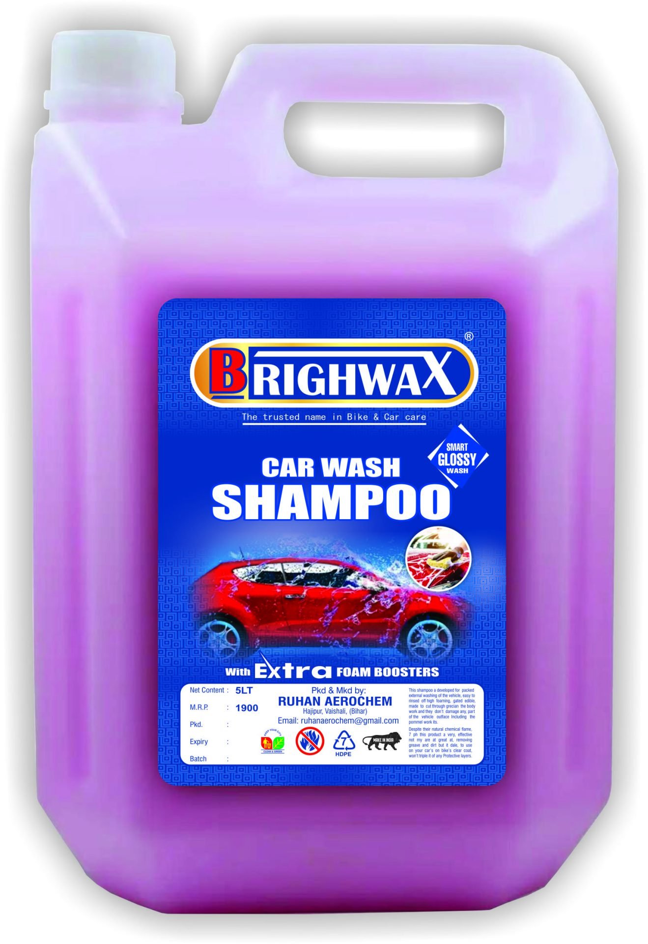 BRIGHWAX Car Shampoo – High Foam Deep Clean - View 3